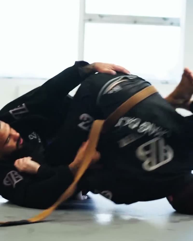 Two students rolling in the evening class